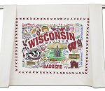 U of Wisconsin Badgers<br>Tea Towel by catstudio